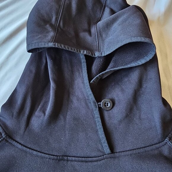 Women's Long Sleeved Pullover Lightweight Fleeced Hoodie, Mammoth, Size M - Picture 8 of 12